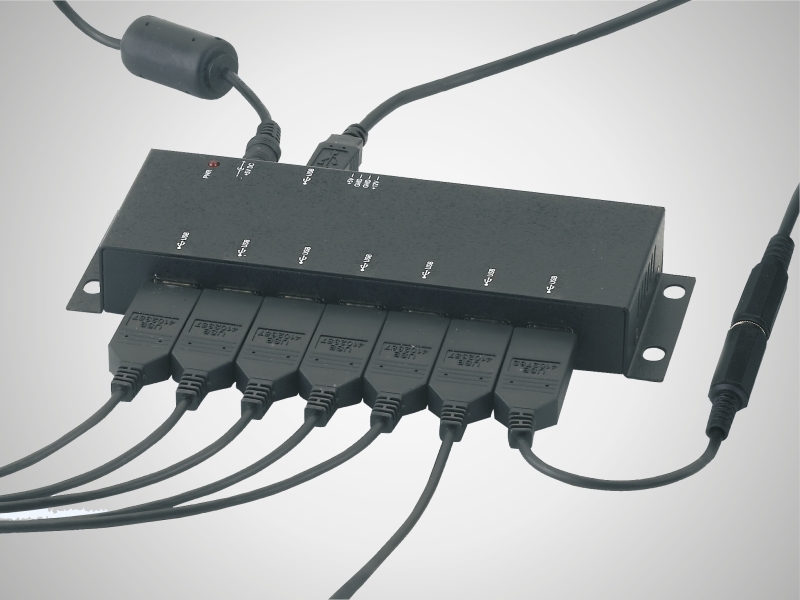 USB-HUB 7口工業型